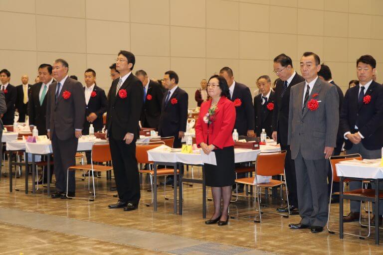 山梨台灣總會賀國慶 台灣小吃飄香舞獅表演吸睛