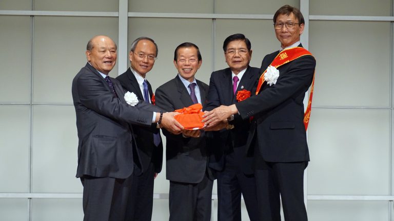 日總會長改選河道台接棒　盼發展經濟促進外交