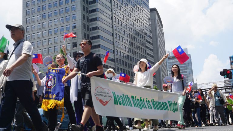 關東僑商團結力量　遊行支持台灣參加ＷＨＡ