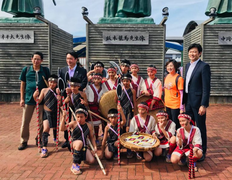 泰雅學童赴高知夜來祭　以舞蹈促進台日交流