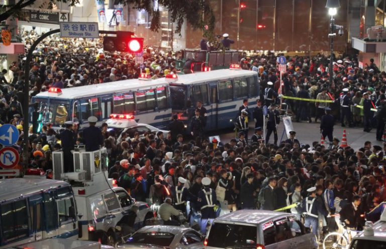 萬聖節狂歡倒數 澀谷街上禁止飲酒