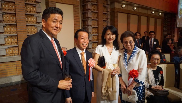 代表處盛大賀國慶　安倍洋子連三年參加