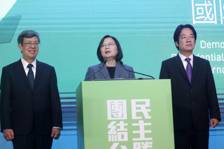 蔡英文連任成功 總統得票數破歷史新高
