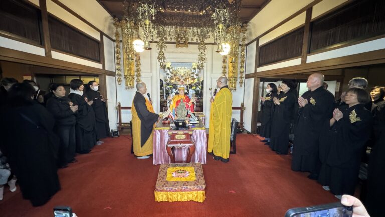 ACC啟建三時繫念法會　慧禮法師分享ACC發展和困難