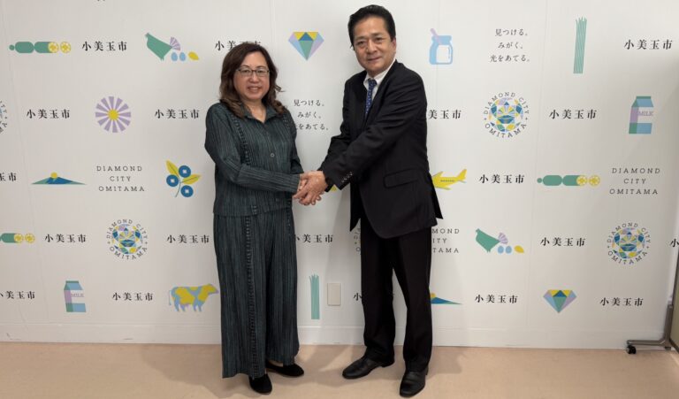 台灣國際美食創新交流協會日本分會訪小美玉市　盼擴大與台交流