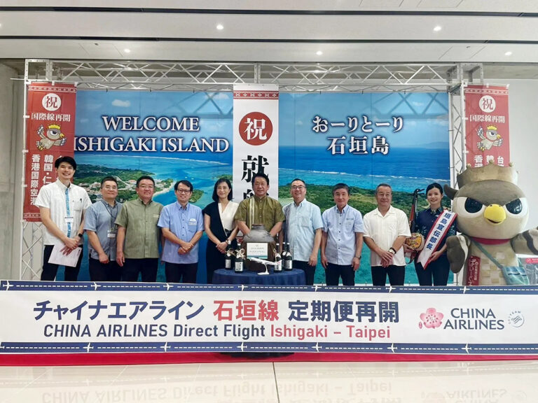 台北—石垣航線正式復航　每週三、六直飛再啟新章