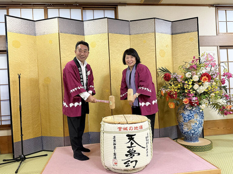 嘉義市の黄敏恵市長、宮城県加美町を訪問 ドラゴンカヌー大会に参加し、教育交流を協議