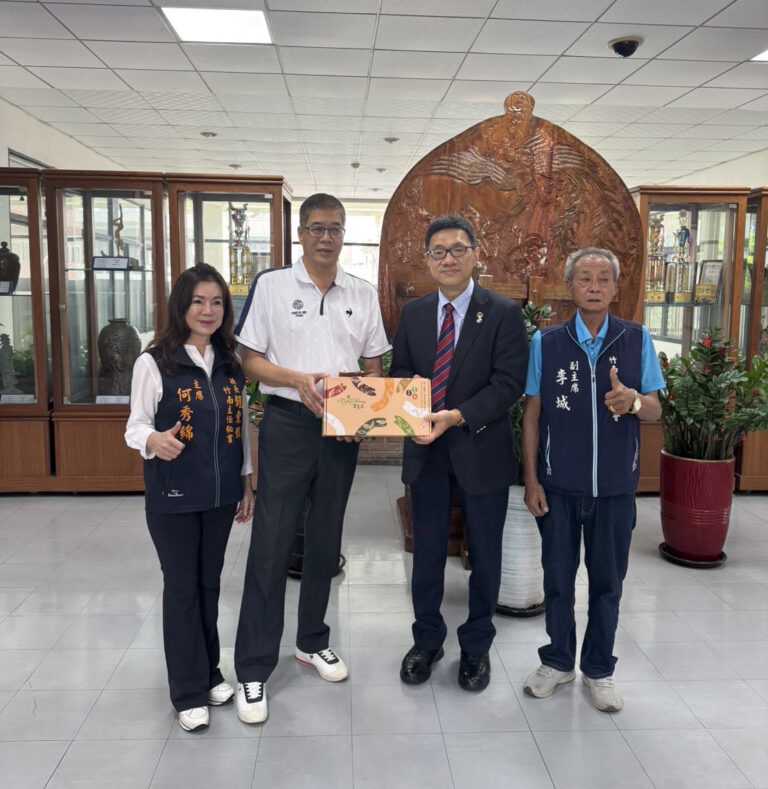 一般社團法人日本千葉台灣商會於拜會苗栗縣竹南鎮方進興鎮長及鎮民代會何秀綿主席進行交流