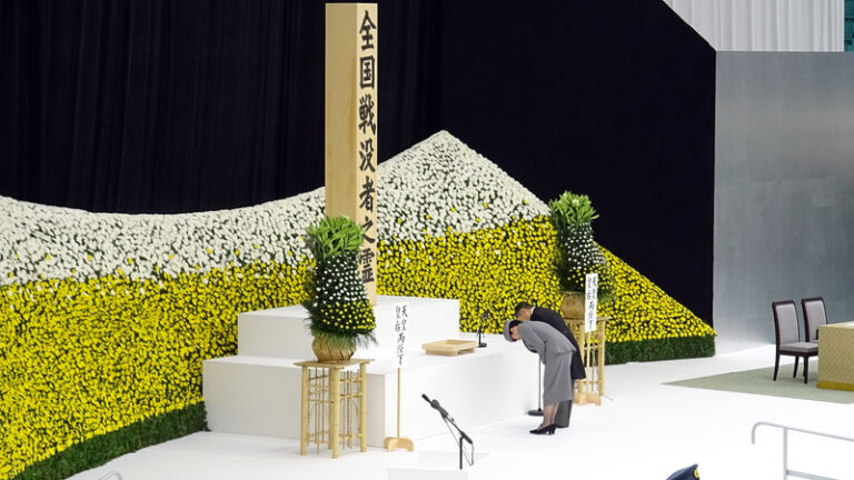 二戰終戰80週年日相致詞　時隔13年再提「反省」