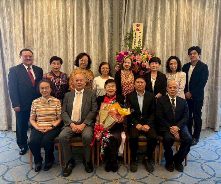 千葉県中華總會定期總會暨第12任會長濱田裕子再度就任