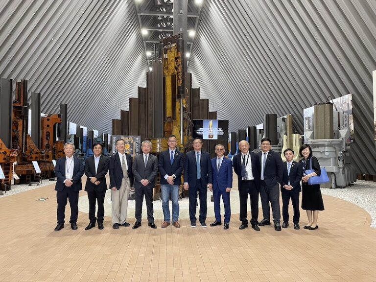 臺灣防災與產業參訪團前往高知進行防災與產業的交流