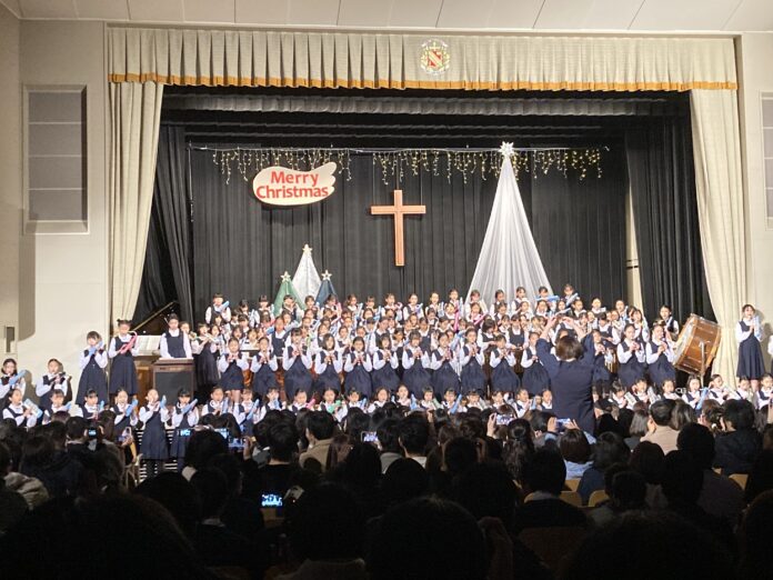 福岡雙葉小學舉辦2025年耶誕慶祝會
