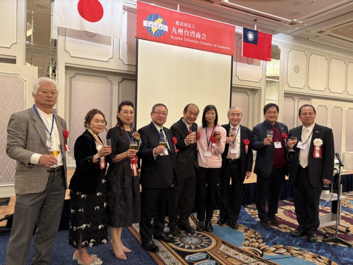 九州台灣商會舉辦忘年會，多位政商重鎮出席