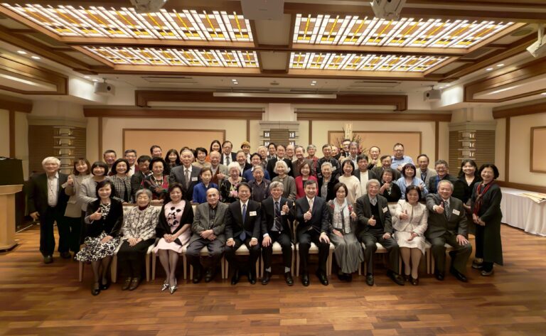 第38回怡友会忘年会開催　台湾李逸洋大使夫妻を迎え盛会に
