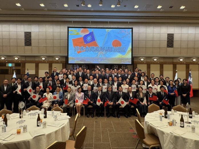 日華議員懇談會總會決定更名為日本台灣友好議員連盟(圖/駐日代表李逸洋FB) 日華議員懇談會總會決定更名為日本台灣友好議員連盟(圖/駐日代表李逸洋FB)