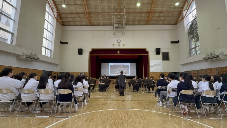臺灣國樂團走進東京中華學校　以《四季》帶學生認識國樂之美