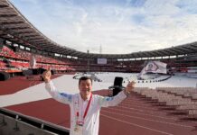 李大使、名古屋アジア大会開会式に出席 台湾選手団にエール 李逸洋大使